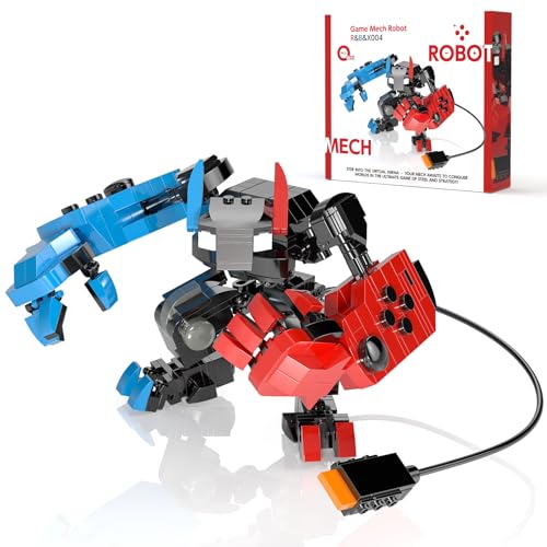 Game Mech Building Block Set for Boys, Controller Mech Model, Classic Robot Toy, Compatible with Lego Model Blocks Kits, Gift for Kids, Boys, Adults and Fans, Birthday Halloween Christmas Decorations