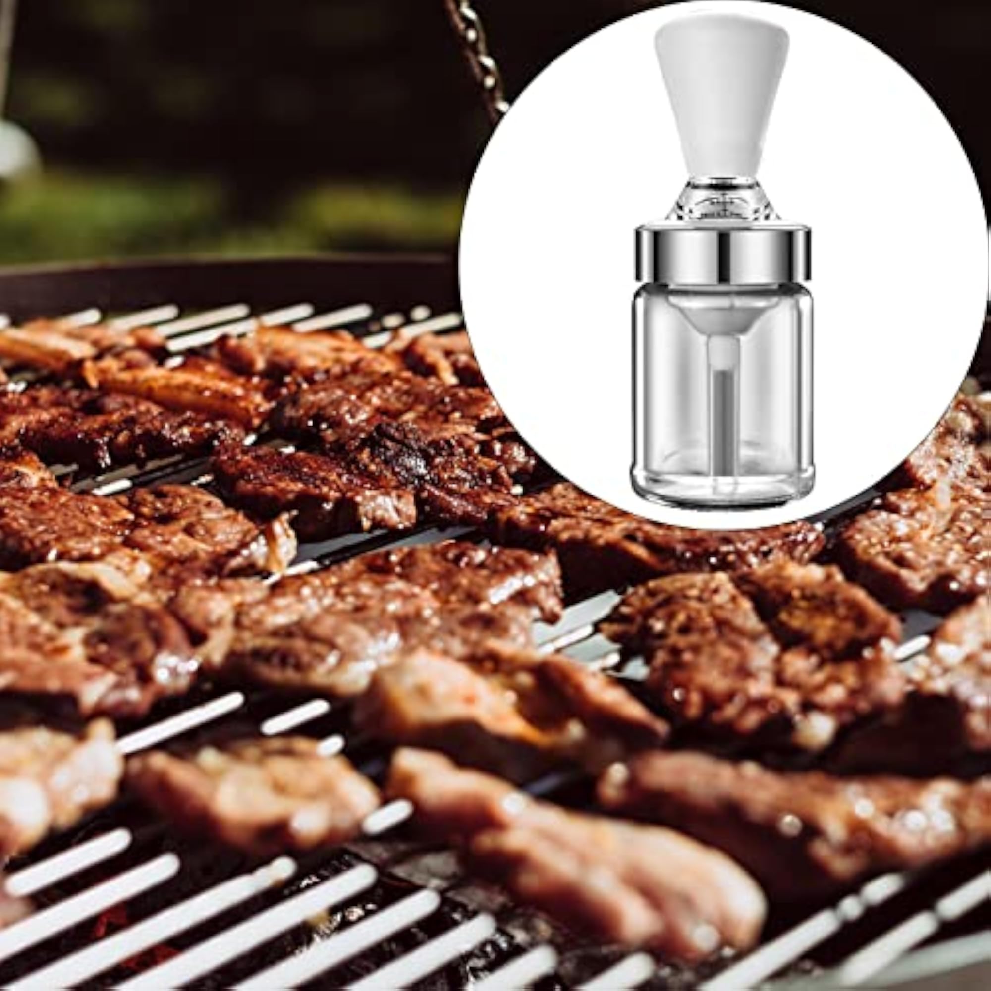 Portable Oil Brush Bottle for Cooking and Baking