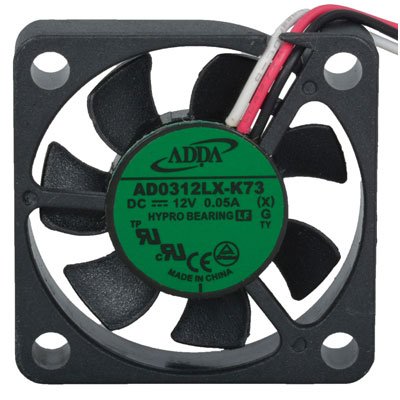 Ventilateur tubulaire sans balais 12 V DC pour stopper la surchauffe 30 mm
