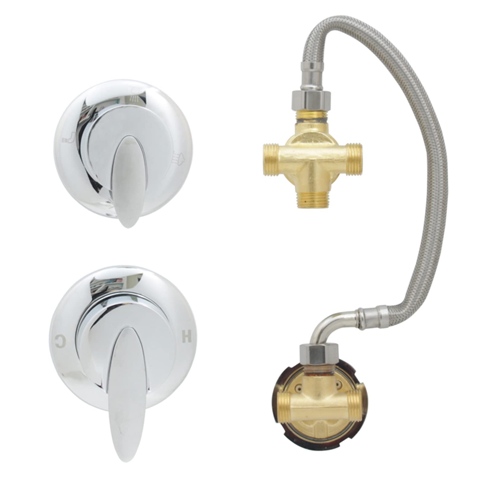 Mitigeur de douche en laiton 3/4/5 voies inverseur céramique