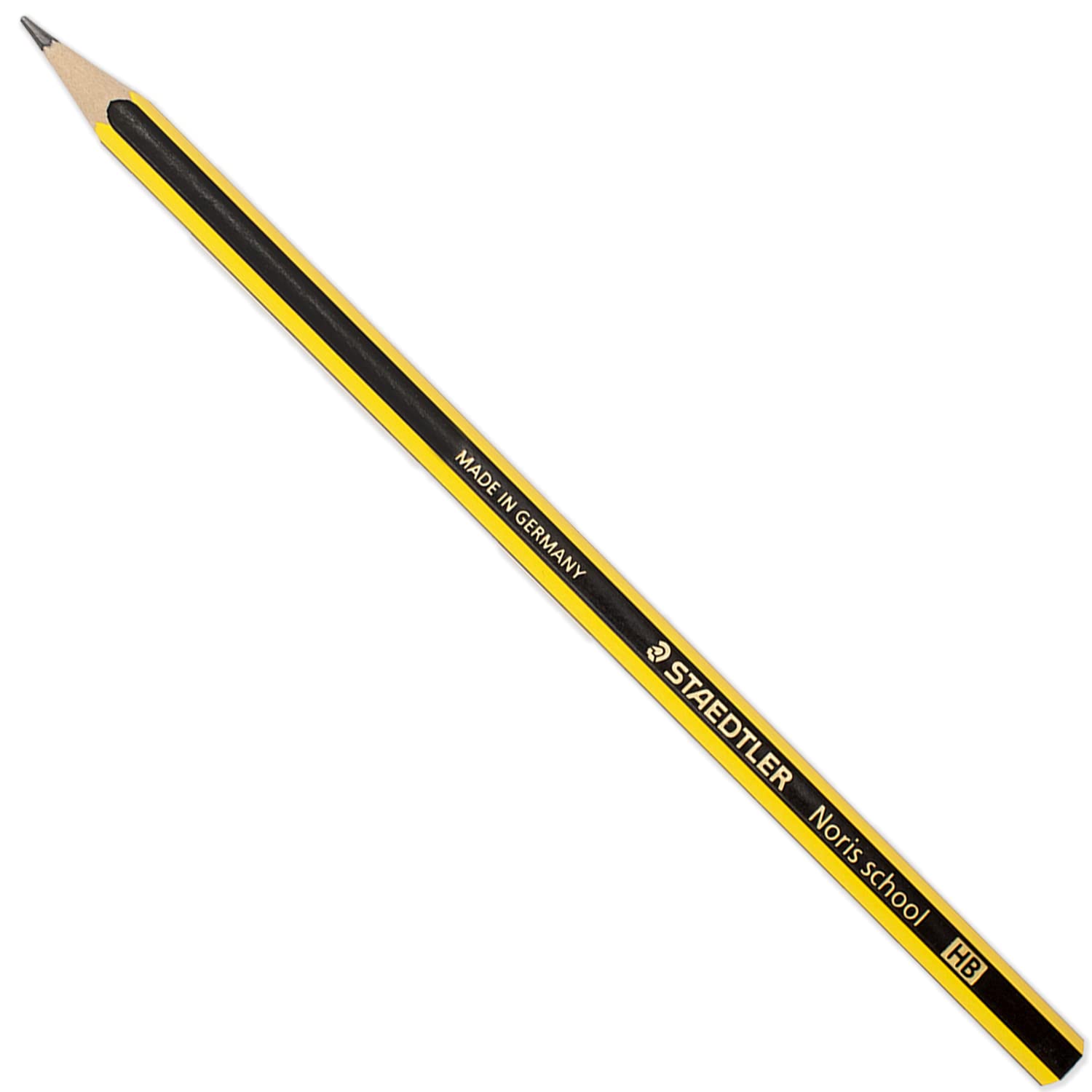 STAEDTLER WOPEX Noris - Lápices escolares - Corte 180N-HB - Paquete de 12 - Grado HB