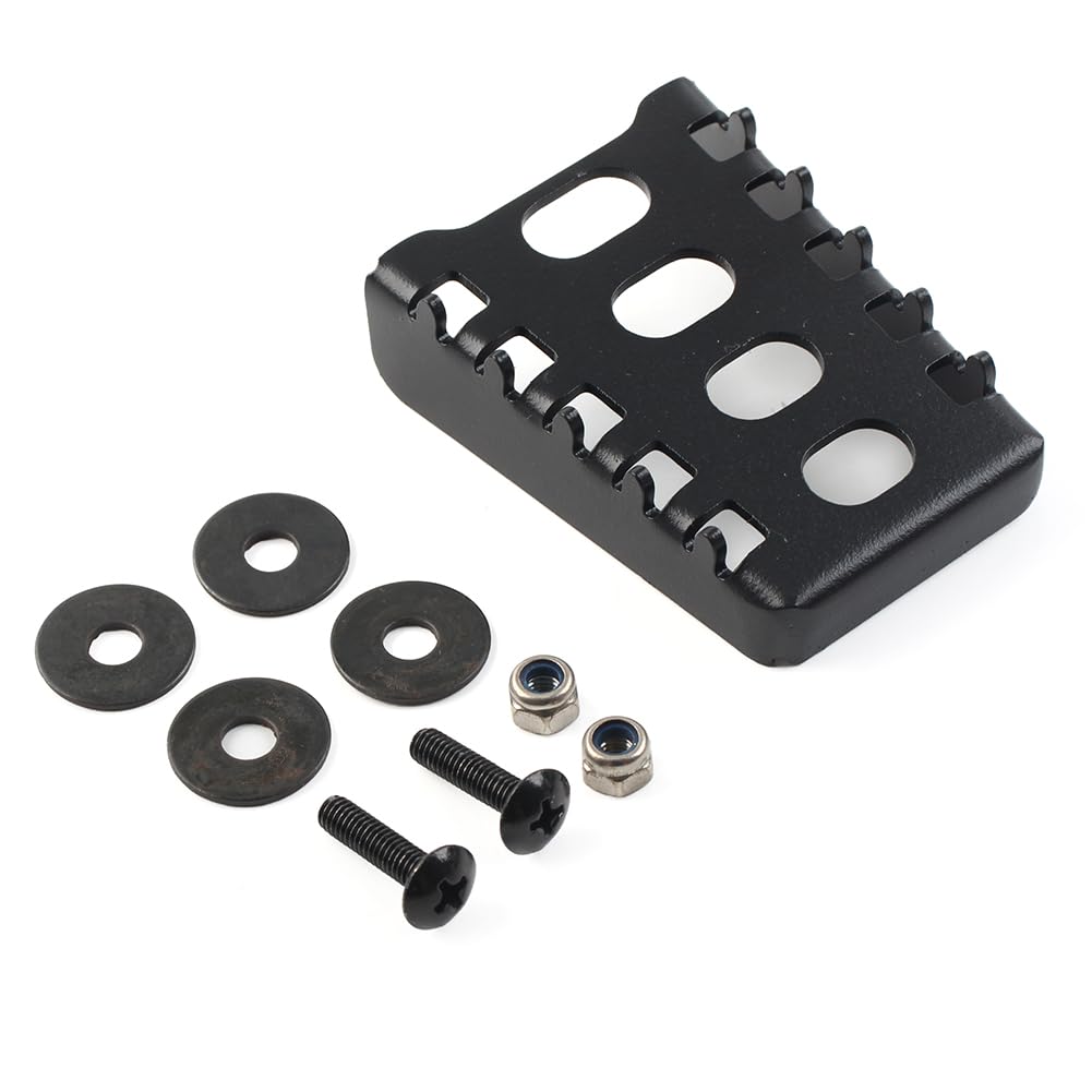 GZYF Black Brake Lever Pedal Extension Foot Lever Pedal Enlarge Extension Brake Peg Pad Extender For Trident660 21-22