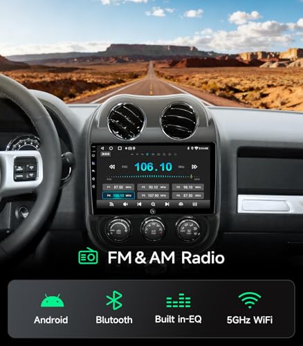 Car Radio for Jeep Compass