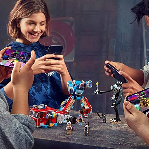 Hidden Side Phantom Fire Truck 3000, App per giochi AR, Playset Multigiocatore Interattivo a Realtà Aumentata per iPhone/Android, 70436 - Lego - Immagine 1