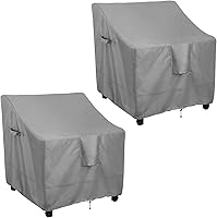 Vista 17 de OutdoorLines Funda Impermeable para Silla de Muebles de Exterior - Fundas para Sillas de Patio y Césped Resistentes a los Rayos UV para Muebles