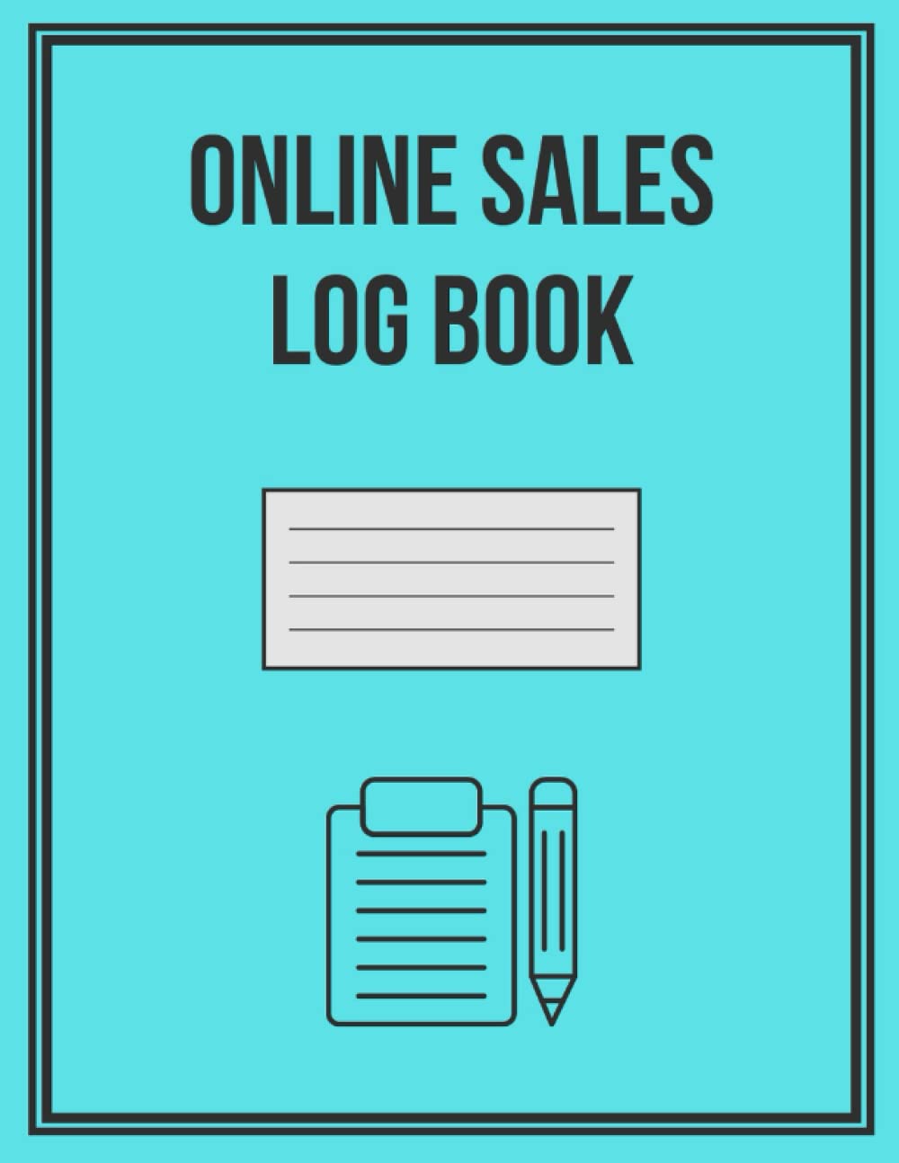Online Sales Log Book: Sales ledger for Small Business Paperback – January 18, 2022