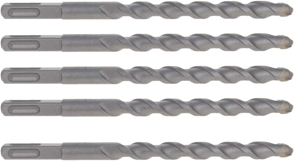Utoolmart Hollow Square Shank Drill Bit, 16mm Bit, 150mm Long 10pcs