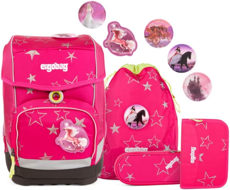 ergobag Unisex-Children Cubo Schoolbag Set