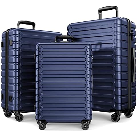 SHOWKOO 3 PCS Expandable Luggage Set Cover