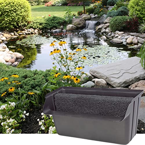 Image of Little Giant SPW18 Spillway for Streams or Pond Waterfalls, 18-Inch, Maximum 4000 GPH, Black, 517203