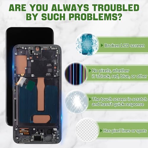 Écran tactile TFT LCD sans empreinte digitale avec tournevis de précision