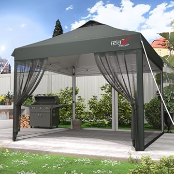 canopy with mosquito screen