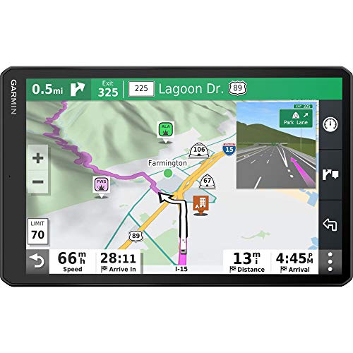 Garmin Rv 1090 10" Rv Gps Navigator With Eva Hard Shell Case And Car Charger Expander (010-02425-05) #TOP1