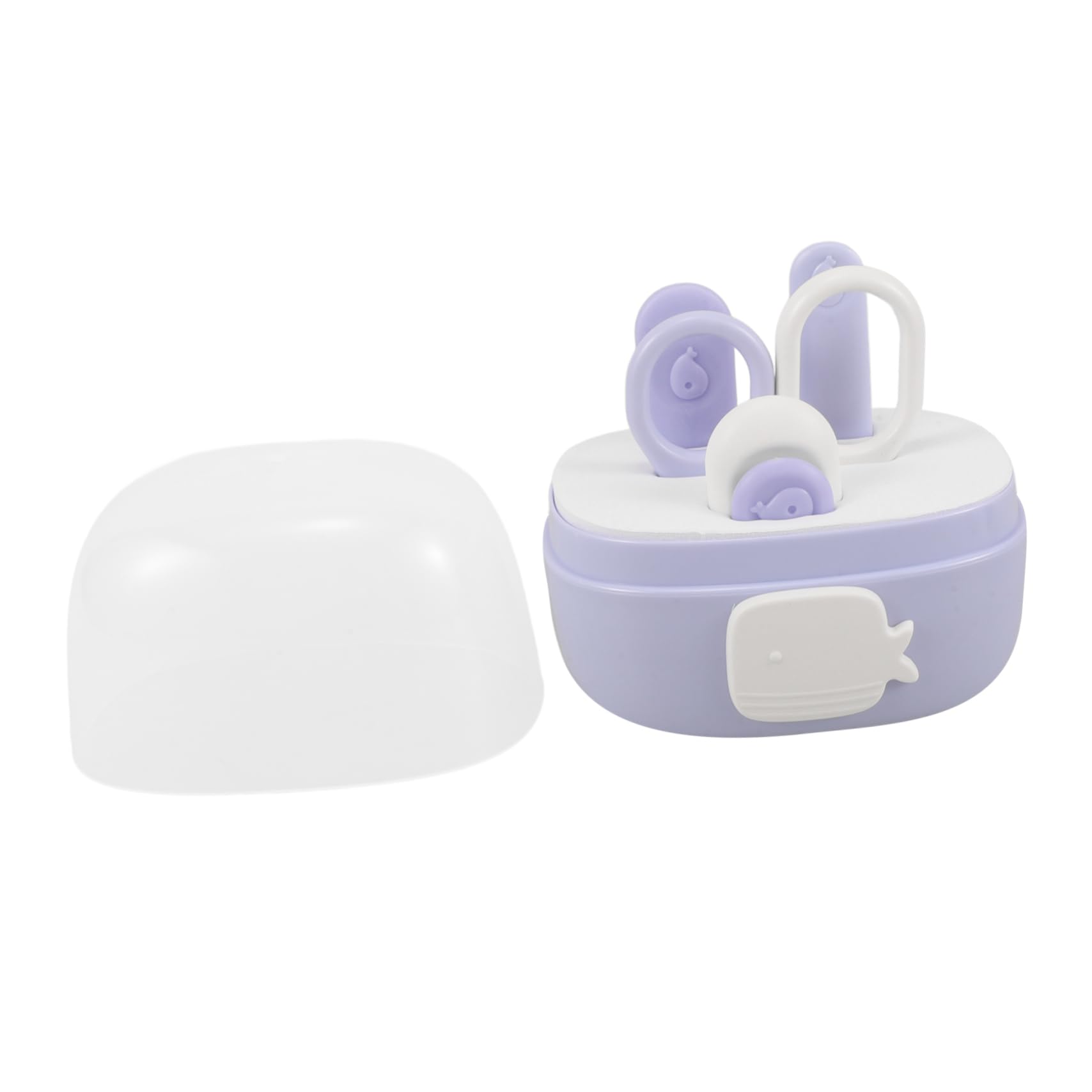 Totority Newborn Grooming Kit 4pc Baby Nail Clippers Set Safe Nail Clippers for Kids Toddler Infants