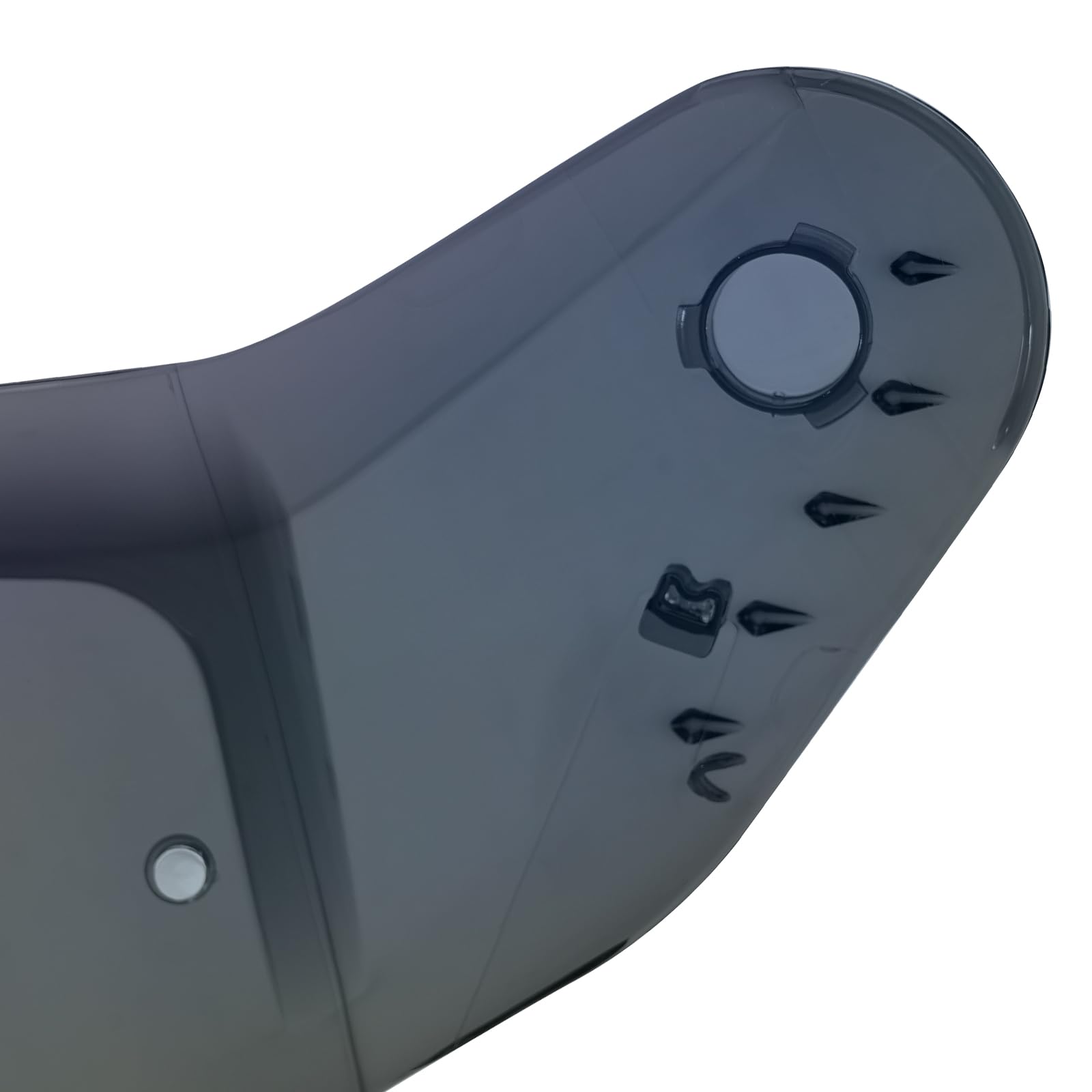 Helmvisier für Shark SKWAL i3/RIDILL 2/ D-SKWAL 3, Motorradhelm Visier,UV Schutz Helmvisier,Motorrad Windschutz Helm Objektiv Visier.Motorradhelm Visier Ersatz (Chrome Blue)
