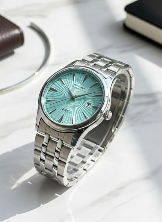 Image of Mister Empire Affordable Men's Wrist Watch Under 499 | Men Watch | Classic Round Dial | Quartz Movement | Stainless Steel Belt | Lightweight & Durable Design | Analog Display | Adjustable Lock |Trendy Party & Office Wear
