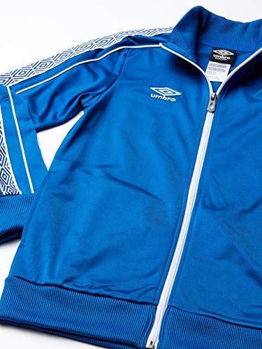 Buy Umbro Boy's Youth Diamond Full Zip Jacket, Black Beauty/White