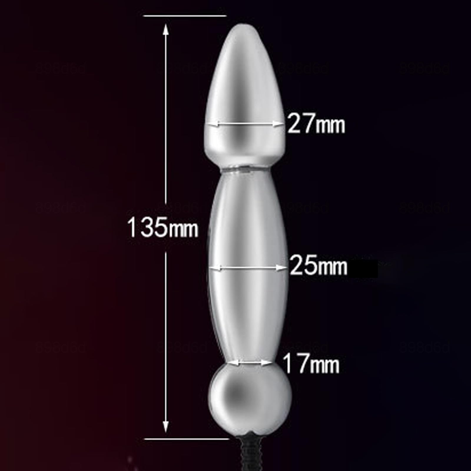 Estim Sex Electro Shock, Analplug, Buttplug zur Elektrostimulation, Elektrostimulationsgerät Kit Elektrostimulation, Stimulator Elektroschock Kit Sex Toys