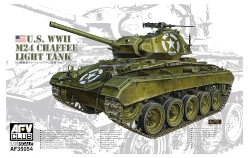 M24 Chaffee Light Tank AFV Club afv35054 réplique miniature en plastique échelle 1/35