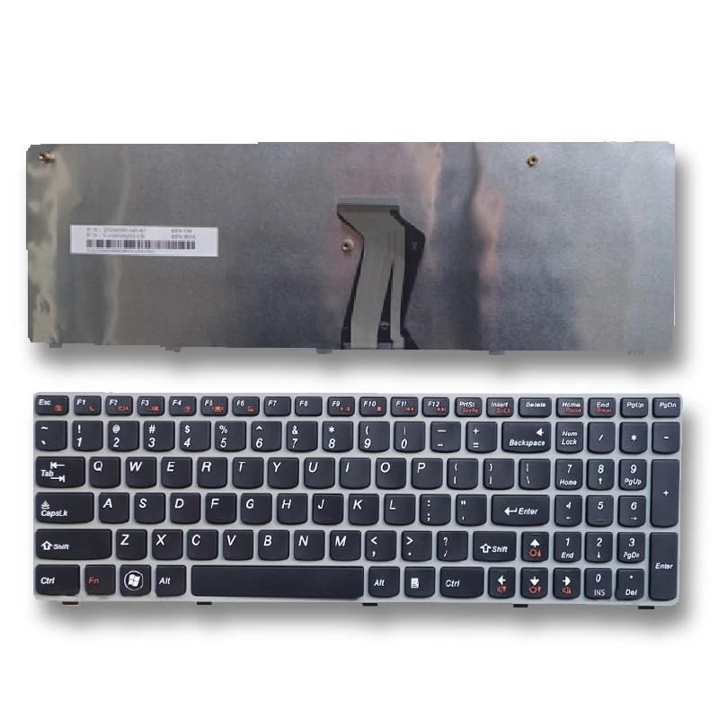 Clavier Lenovo IdeaPad G570 G780 Z560 neuf disposition US Grey