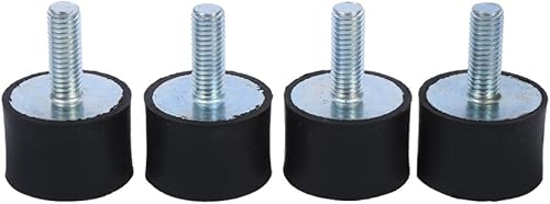 Vista 11 de Soportes de goma M4 amortiguadores antivibración Silentblock bobinas para coche y barco, paquete de 4 (M4 0.394 x 0.394 in)