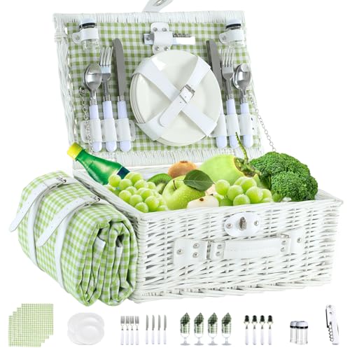 Picnic Time Willow Basket