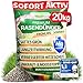 Produktbild DÜNGEMEISTER Rasendünger für Ihren sattgrünsten Traumrasen - gesunder, dichter und sattgrüner Rasen sofort mit revolutionärer KI Formel - Langzeit NPK/Organisch Frühjahr/Sommer (20 kg)