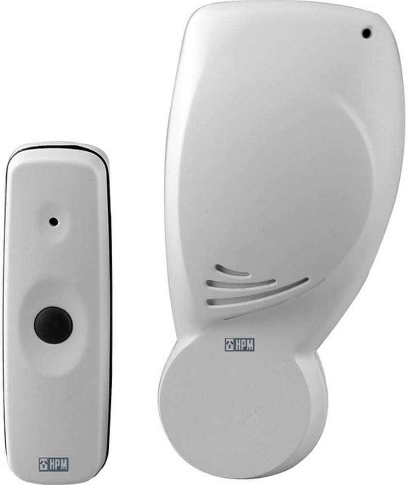 HPM D641 Series 35m Range Plug in Wireless Door Chime Kit White