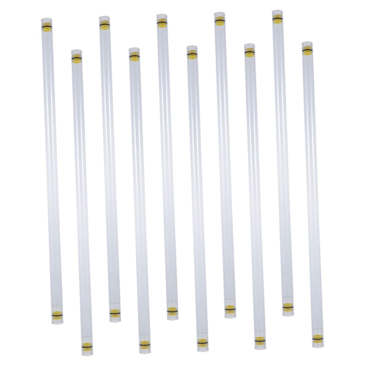 Balacoo 10Pcs Fishing Floats Durable Tube for Freshwater Saltwater Anglers Essential Tackle Accessories for Enhanced Catching Success