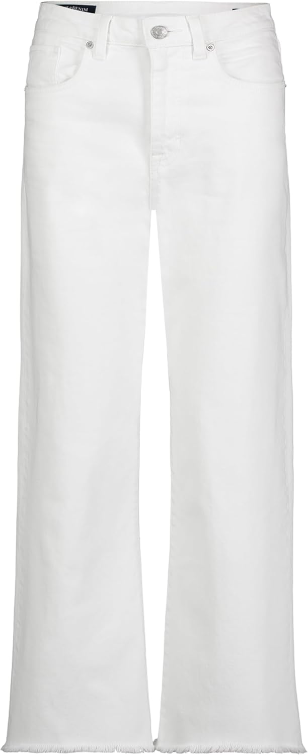 Buffalo David Bitton Women's High Rise Wide Leg Cropped Addisson