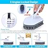 Swahan Long Handled Scrubbing Brush, 3 In 1 Shower Cleaning Tools - View #4