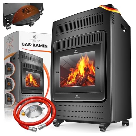 DMAX 99 neue Dinge für echte Kerle: Der ultimative Must-Have-Guide von Rolf Deilbach 7 KESSER® Gasheizer Gasheizofen Heizstrahler 3,4 kW Gas Kamin inkl. Gasdruckregler & Gasschlauch, 2 Heizstufen Infrarot 3400W Gasheizstrahler Gasheizung Butan- oder Propangasflaschen bis 11kg Schwarz