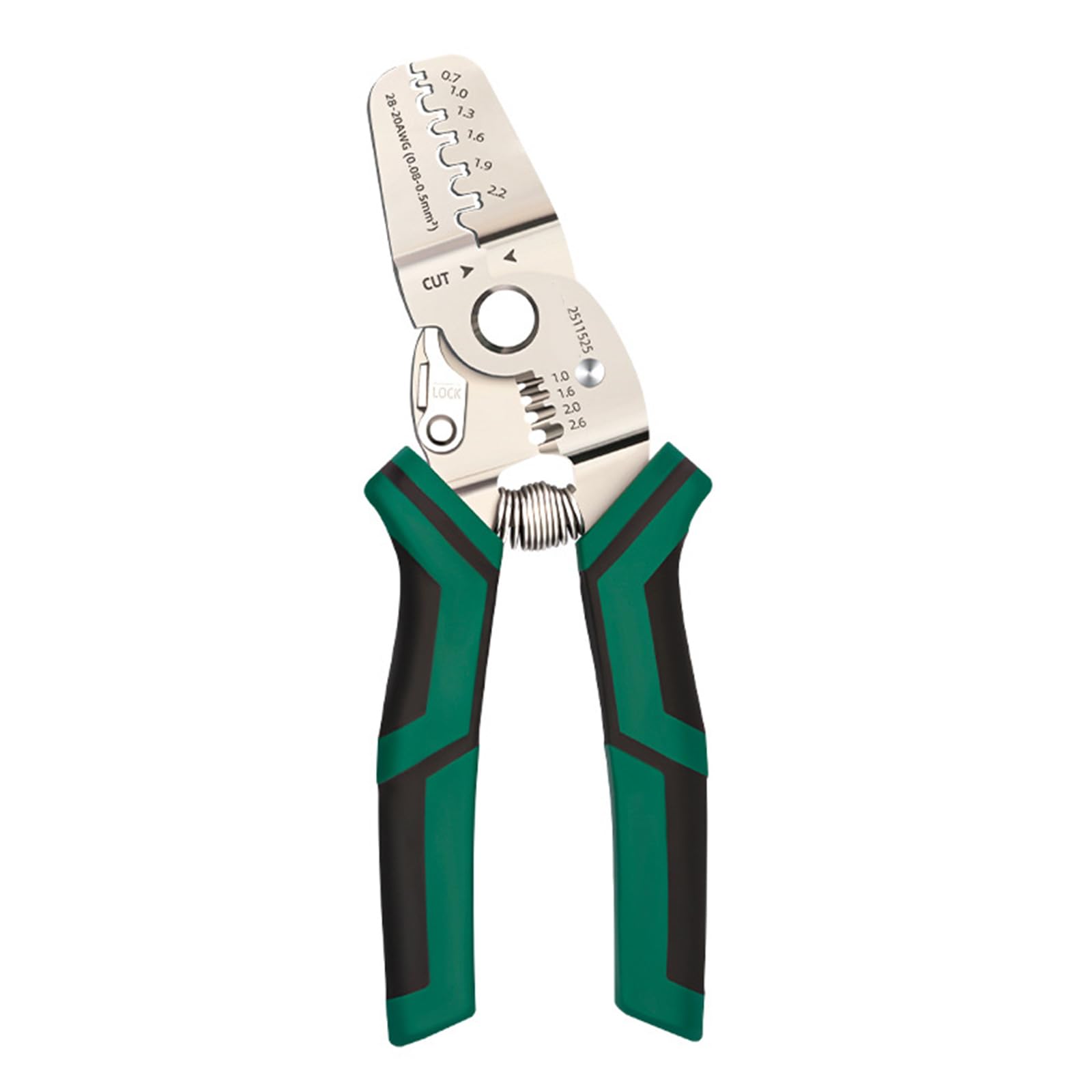 Multifunctional Wire Stripping and Crimping Pliers Cutter Tool with Nonslip Handle for Confined Workspaces Operations Electrician Crimping Tool