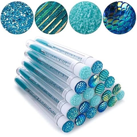Juego de 20 cepillos de cejas y pestañas Sibba con organizador Cover