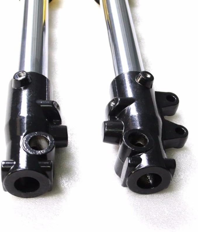 735mm 29" 45/48mm Front Forks Shock Suspension with Tiple Tree Clamp Riser for Pit Dirt Bike Trail Monkey Pocket Bike Off-Road Motorcycle Disc Brake Apollo Taotao SSR Coolster Black 70cc - 200cc