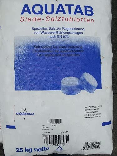 Regeneriersalz Krügersalz FVLFIL Salztabletten für Enthärtungsanlagen