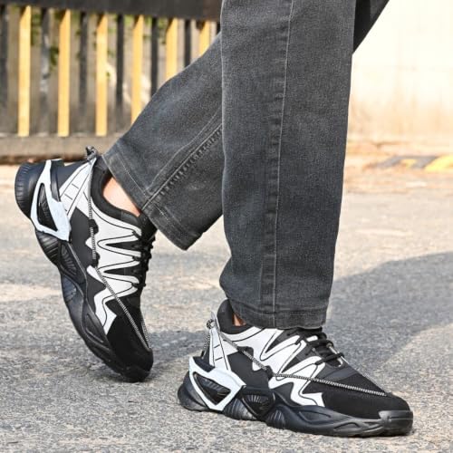 Image of ising Wolf Men's Sports Shoe | Mesh Upper | Rubber Sole | Stylish & Comfortable Everyday
