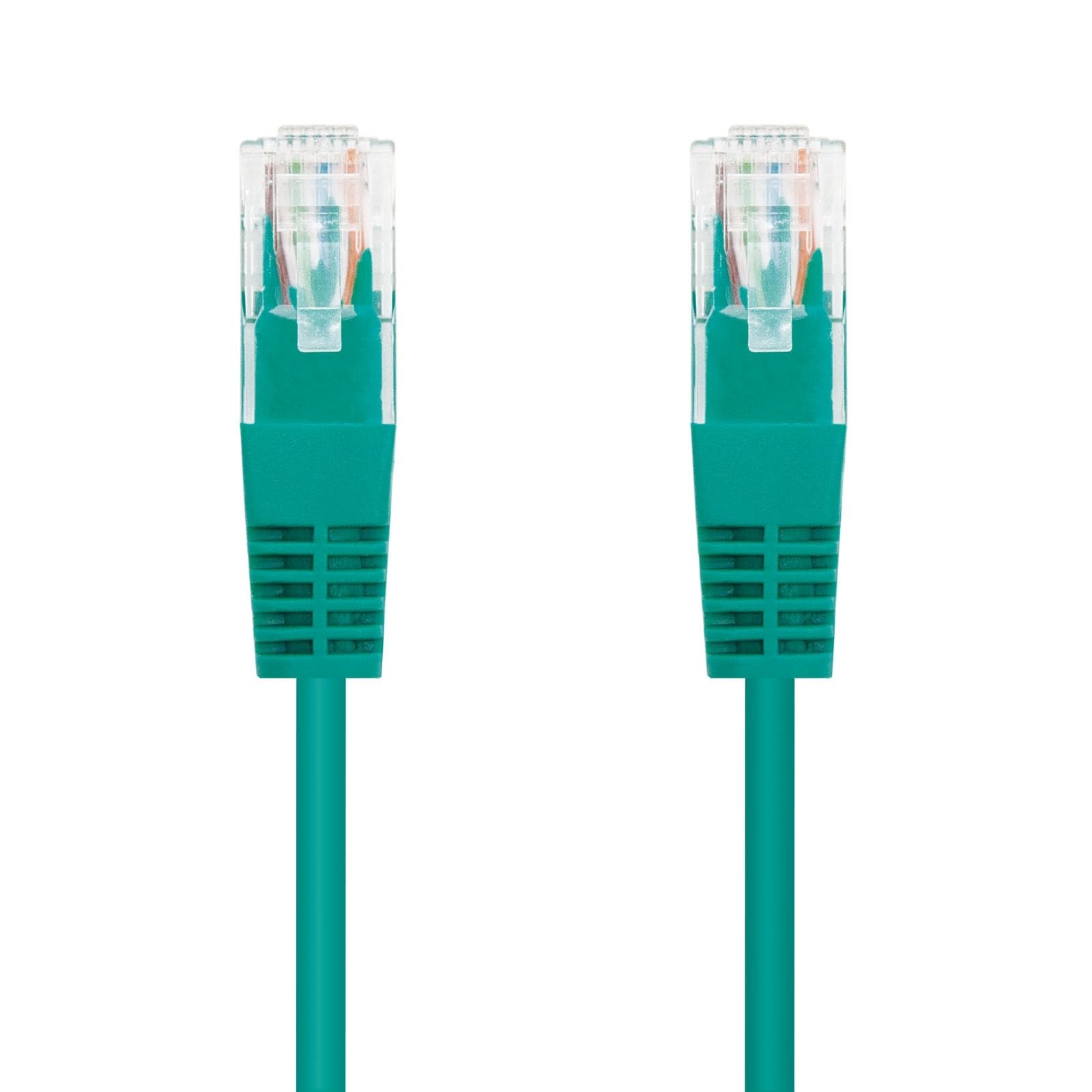 Category 5E UTP Network Patch Cord AWG24 Gauge Green 1m Length Ideal for Ethernet Network Connections, Image - Image 2