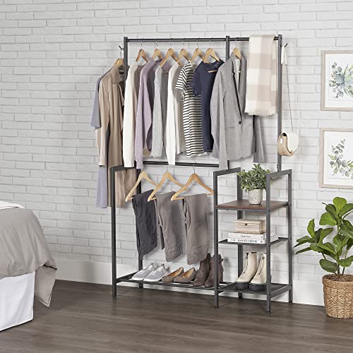 Neatfreak Free Standing Closet Storage Organizer Storage And Organization Closet System For Clothes, Shoes & Accessories - Double Hanging Heavy Duty Clothes Rack With Shelves #TOP4