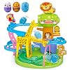 Roly-Poly Ball Drop Toddler Toys Age 1-2 2-4 STEM Educational Games Building Toys Animal Track Marble Run Baby Toys 12…