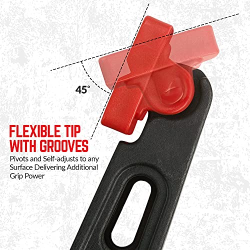 7-Inch Spring Clamps - (Set Of 4) Premium Heavy Duty Nylon Clamp With Durable Easy Grip Handles For Workholding Hand Tools, Diy, Woodworking, Gluing, Clamping And Securing #TOP2
