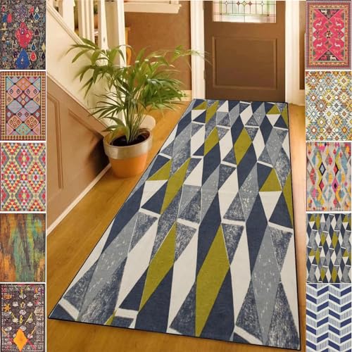 Tapis de couloir lavable résistant pour entrée et maison - 2