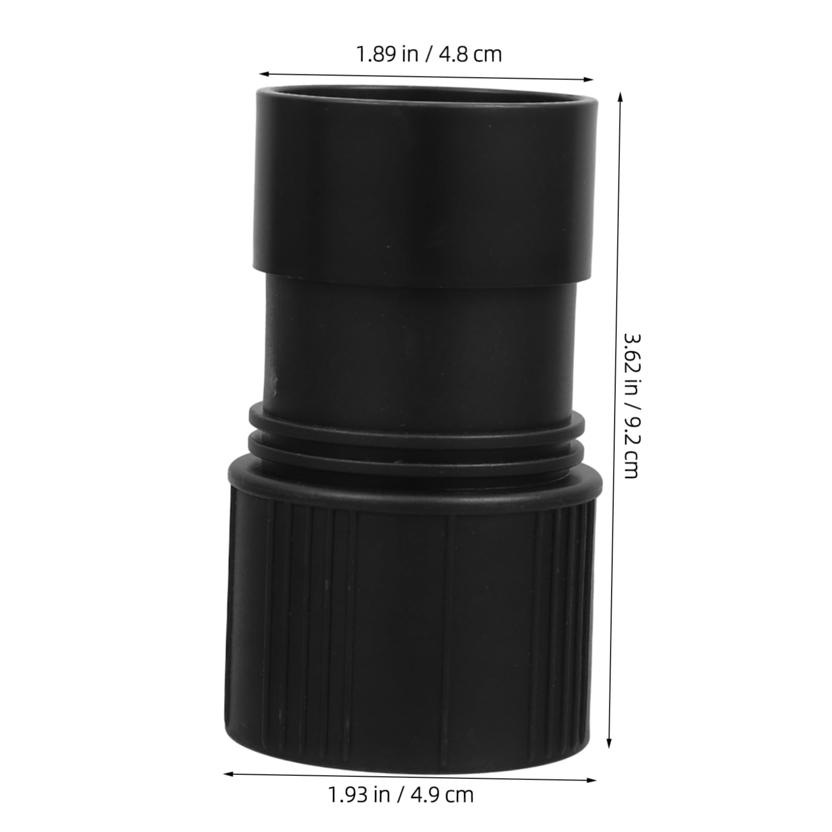 ERINGOGO Universal Fit Vacuum Adapter Kit 40mm to 48mm Central Vacuum Pipe Connector Designed for Industrial Cleaners