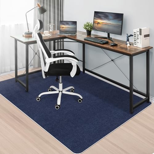 �yAmazon.co.jp����zHAODEMI �f�X�N�`�F�A�}�b�g����T�C�Y180×140cm ���ی�}�b�g �_�C�j���O�}�b�g �Q�[�~���O�`�F�A ����4mm �R�� �h�J�r �Y���Ȃ� ���h�~�z�� ���}�b�g �����΍� ����~�� �J�b�g���R���g�[�Ή� (�l�C�r�[