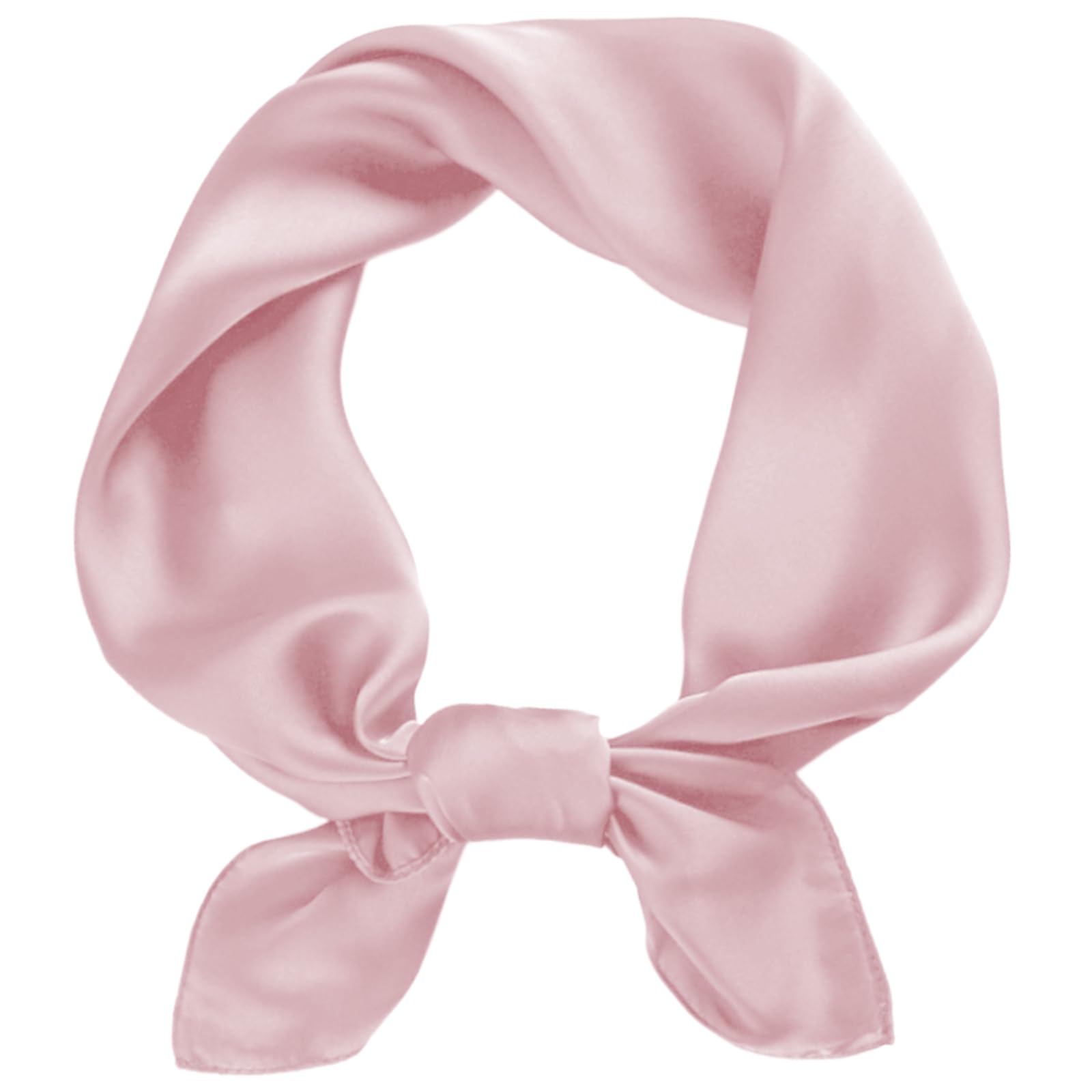 Kwadratowy satynowy jedwabny szalik zwykły szalik na szyję, lekka jednokolorowa bandana owijana kwadratowa duża kwadratowa satynowa chusta na głowę do włosów, akcesoria klasyczny szalik do