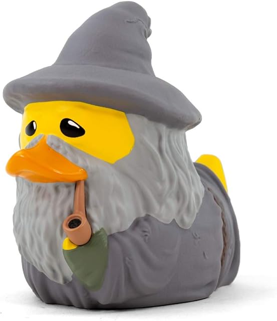 TUBBZ Lord of the Rings Gandalf The Grey Collectible Rubber Duck Figurine  Official Lord of the Rings Merchandise  Unique Limited Edition Collectors Vinyl Gift