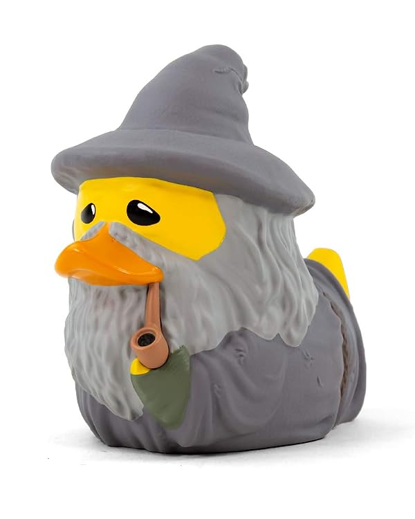 TUBBZ First Edition: Lord of The Rings - Gandalf The Grey Cosplaying Rubber Duck Vinyl Figure by TUBBZ - Used condition - US$11.88
