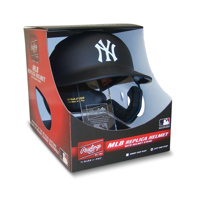 ニューヨーク・ヤンキース ヘルメット Amazon.com: New York Yankees Matte Navy Blue Official Mach