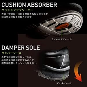 Midori Anzen PRM235 Safety Shoes, Long Stories, Premium Comfort