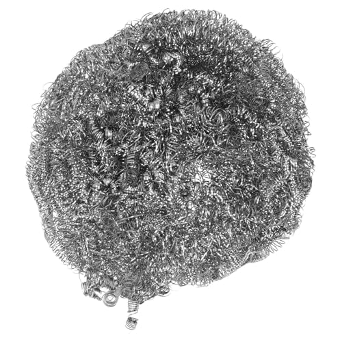 Image of 30Pcs Stainless Steel Scrubber, Pot Scrubber Metal Dish Scrubber Cleaning Ball Utensil Scrubber Density Metal Scrubber Scouring Pads Ball for Pan Cookware Cleaner